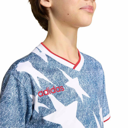 adidas Youth  USA 1994 Denim Graphic Fashion Jersey - Blue