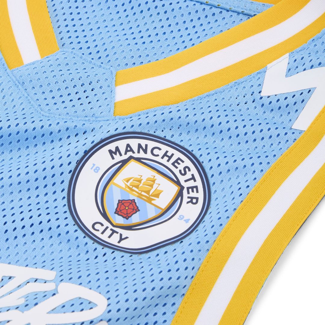 Manchester City Puma 2025 FIFA Club World Cup dryCELL Basketball Jersey - Light Blue