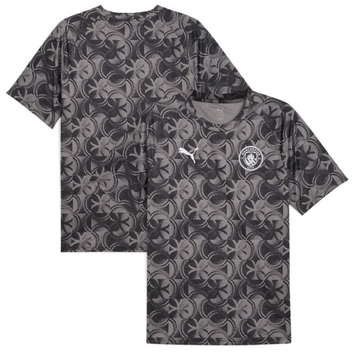 Manchester City Puma 2025/26 Pre-Match Training Jersey - Black