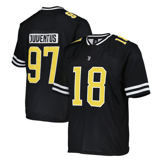 Juventus Fanatics Collegiate American Football Foundation Fashion Jersey - Black