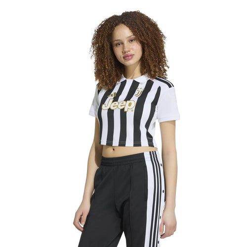 Juventus adidas Women's 2026/27 Home Replica Cropped Jersey - White