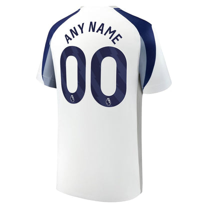 Tottenham Hotspur Nike Youth 2025/26 Home Replica Custom Jersey - White