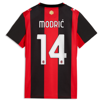 Luka Modrić AC Milan Puma Women's 2026/27 Home Replica Jersey - Black/Red
