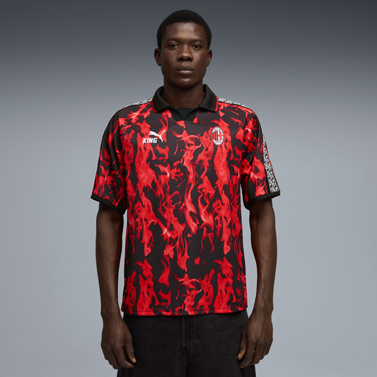 AC Milan Puma King Retro Jersey - Red