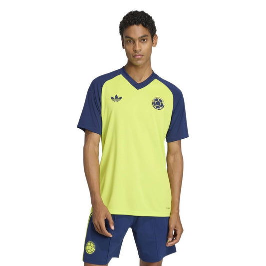Colombia National Team adidas 2026 Pre-Match Top - Yellow