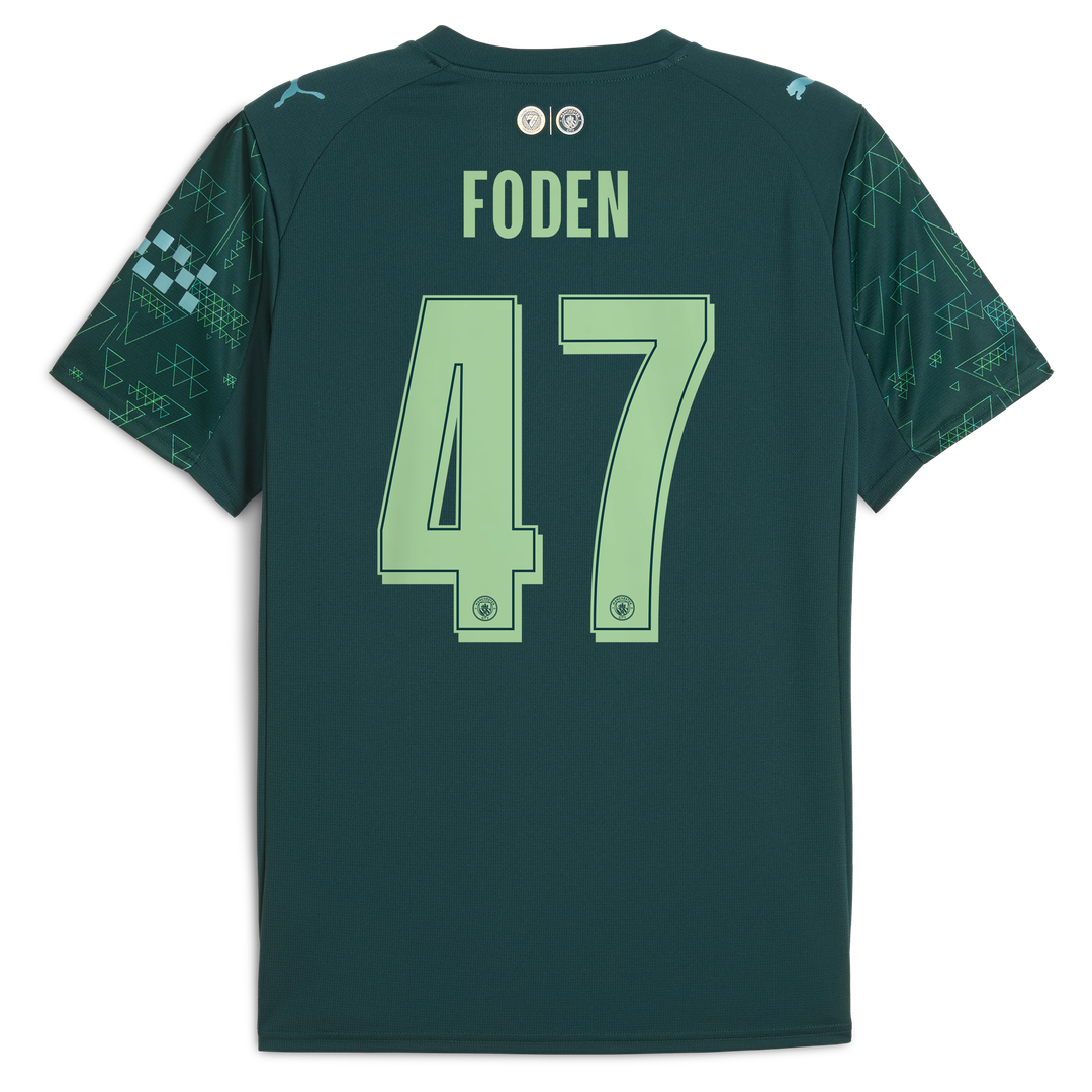 Phil Foden Manchester City Puma x EA SPORTS FC 2025/26 Fourth Jersey - Green
