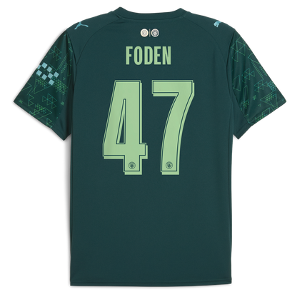 Phil Foden Manchester City Puma x EA SPORTS FC 2025/26 Fourth Jersey - Green