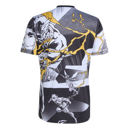Real Madrid x Marvel adidas AEROREADY 2025/26 Pre-Match Top - White
