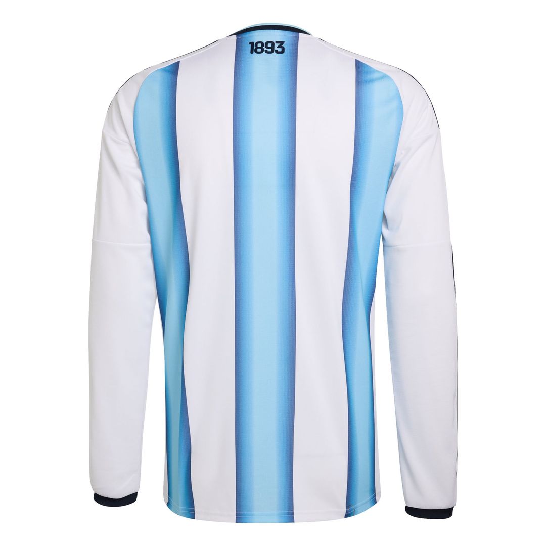 Argentina National Team adidas 2026 Home Replica Long Sleeve Jersey - White