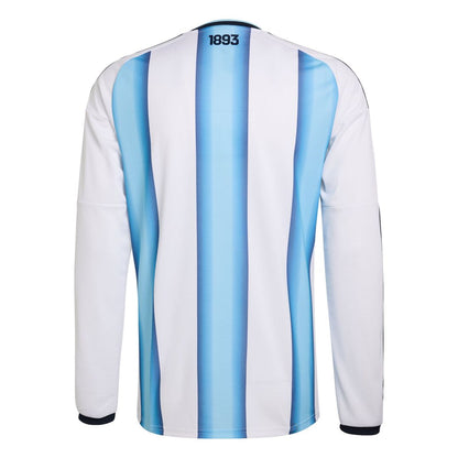 Argentina National Team adidas 2026 Home Replica Long Sleeve Jersey - White