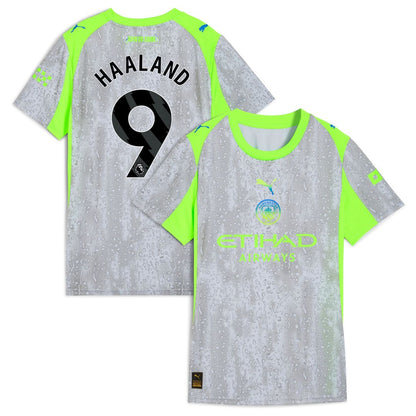 Manchester City Puma Women's 2025/26 Third Replica Jersey - Green/Neon Green