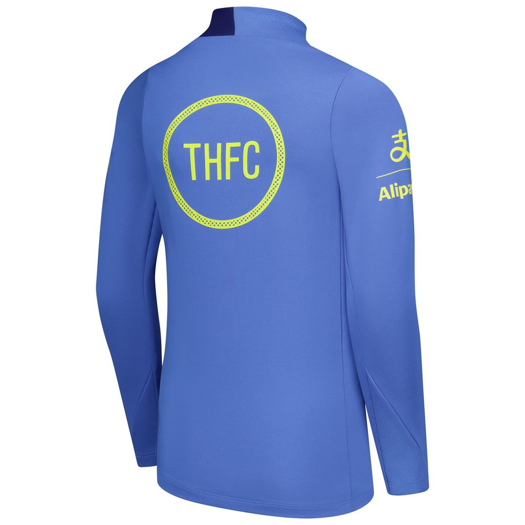 Tottenham Hotspur Nike Youth 2025/26 Strike Drill Quarter-Zip Dri-FIT Long Sleeve Top - Blue