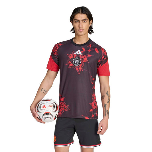 Manchester United adidas Home 2026/27 Pre-Match Top - Black