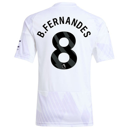 Bruno Fernandes Manchester United adidas Youth 2025/26 Third Replica Player Jersey - Black