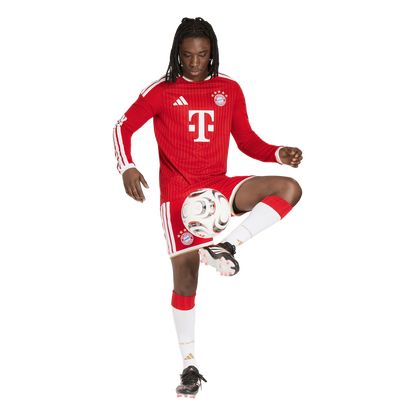 Bayern Munich adidas 2026/27 Home Replica Long Sleeve Jersey - Red
