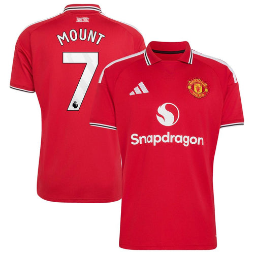 Mason Mount Manchester United adidas 2026/27 Home Replica Jersey - Red