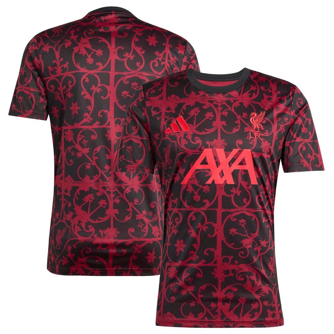 Liverpool adidas 2025/26 AEROREADY Pre-Match Top - Black