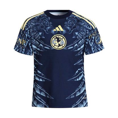 Club America adidas Youth 2025/26 Home Replica Jersey - Yellow