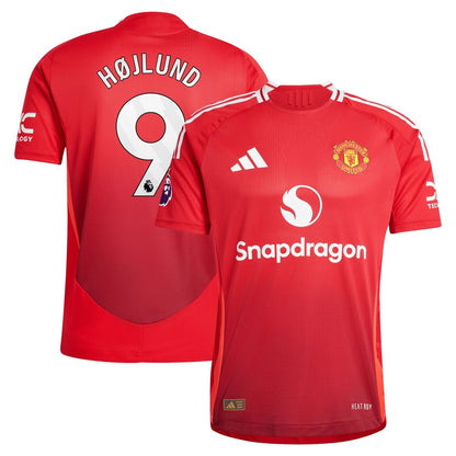 Rasmus Højlund Manchester United adidas 2024/25 Away Authentic Player Jersey - Navy