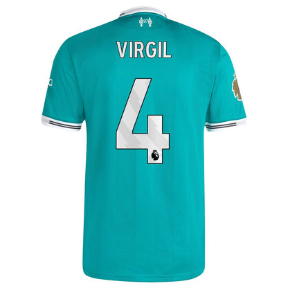 Virgil van Dijk Liverpool adidas 2025/26 Third Authentic Player Jersey - Green