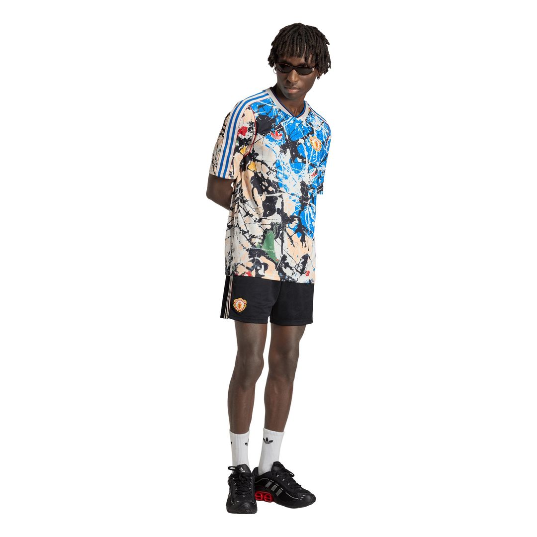 Manchester United X Stone Roses adidas Replica Jersey - Blue