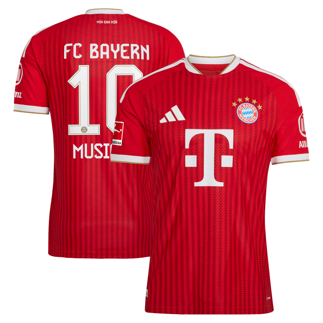 Jamal Musiala Bayern Munich adidas 2026/27 Home On-Field Authentic Jersey - Red