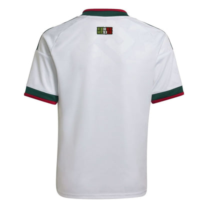 Mexico National Team adidas Youth 2026 Away Replica Jersey - White