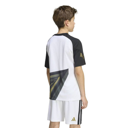 Juventus adidas Youth 2026/27 Home Pre-Match Training Jersey - White