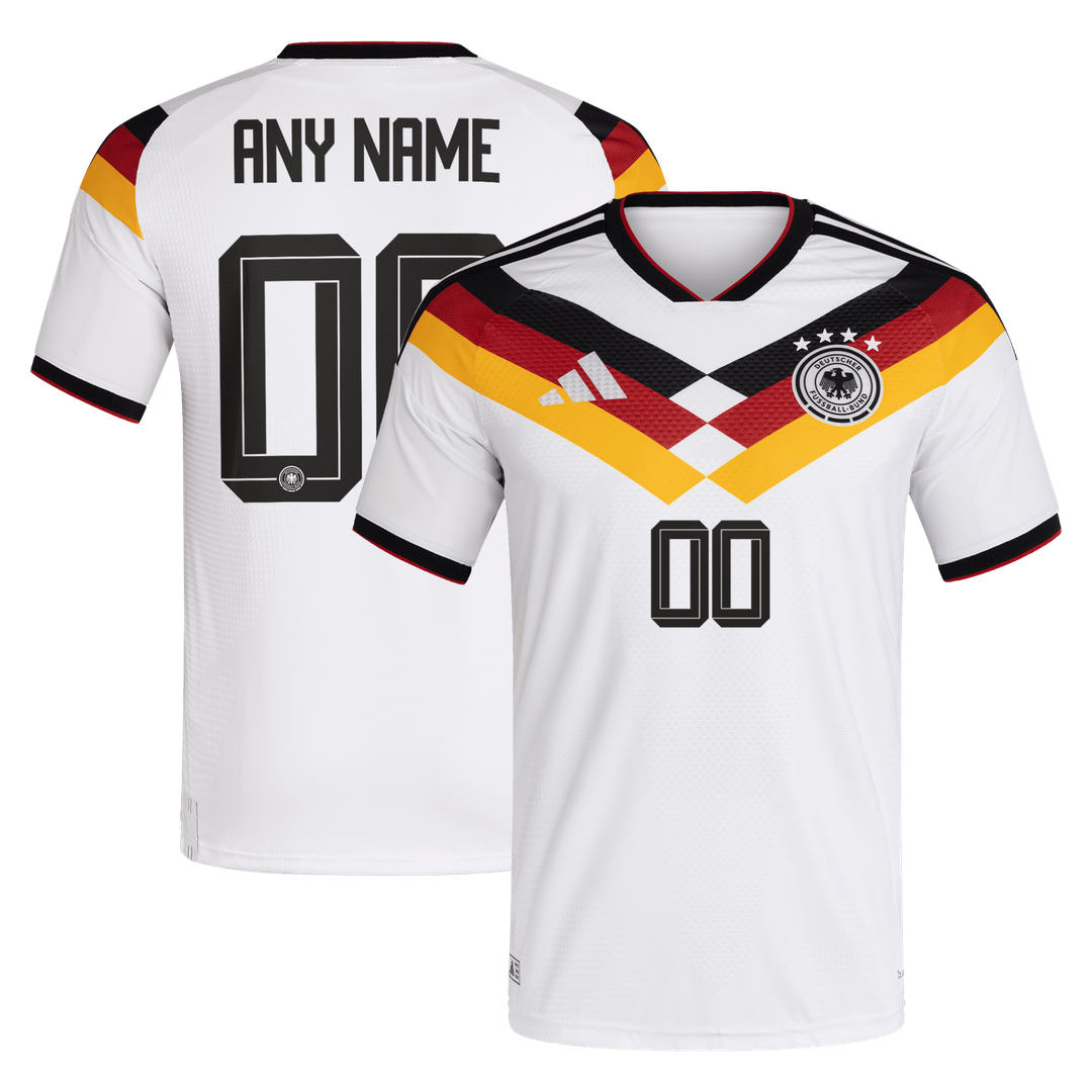 Germany National Team adidas 2026 Away On-Field Authentic Custom Jersey - Navy