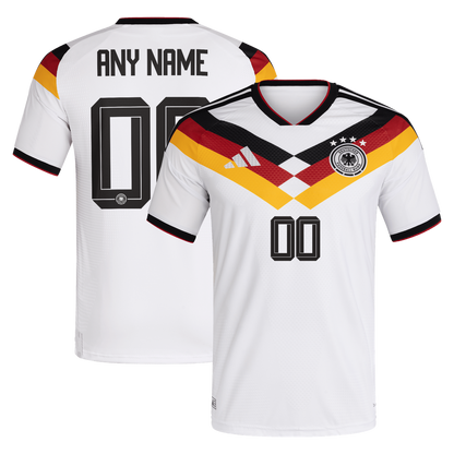 Germany National Team adidas 2026 Away On-Field Authentic Custom Jersey - Navy