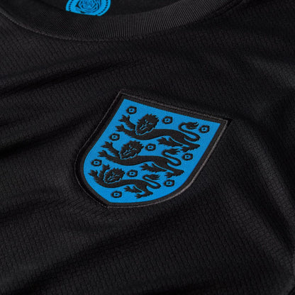 England Women's National Team Nike 2025/26 Away Replica Jersey - Black
