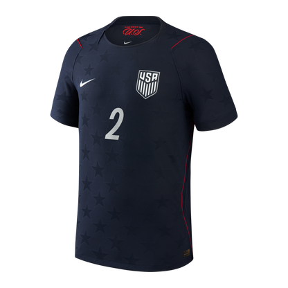 Sergiño Dest USMNT Nike 2026/27 Away Match Authentic Jersey - Blue