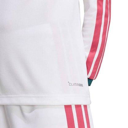 Real Madrid adidas Youth 2026/27 Home Replica Long Sleeve Jersey - White
