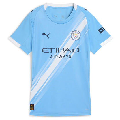 Manchester City Puma Women's 2025/26 Third Replica Custom Jersey - Green/Neon Green