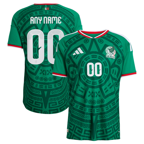 Mexico National Team adidas 2026 Home Authentic Custom Jersey - Green