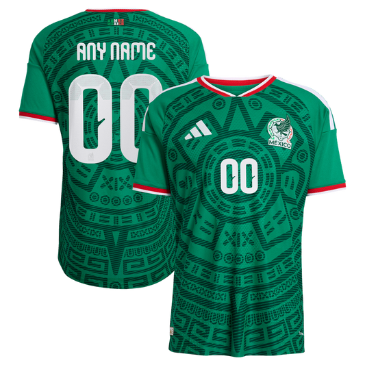 Mexico National Team adidas 2026 Home Authentic Custom Jersey - Green