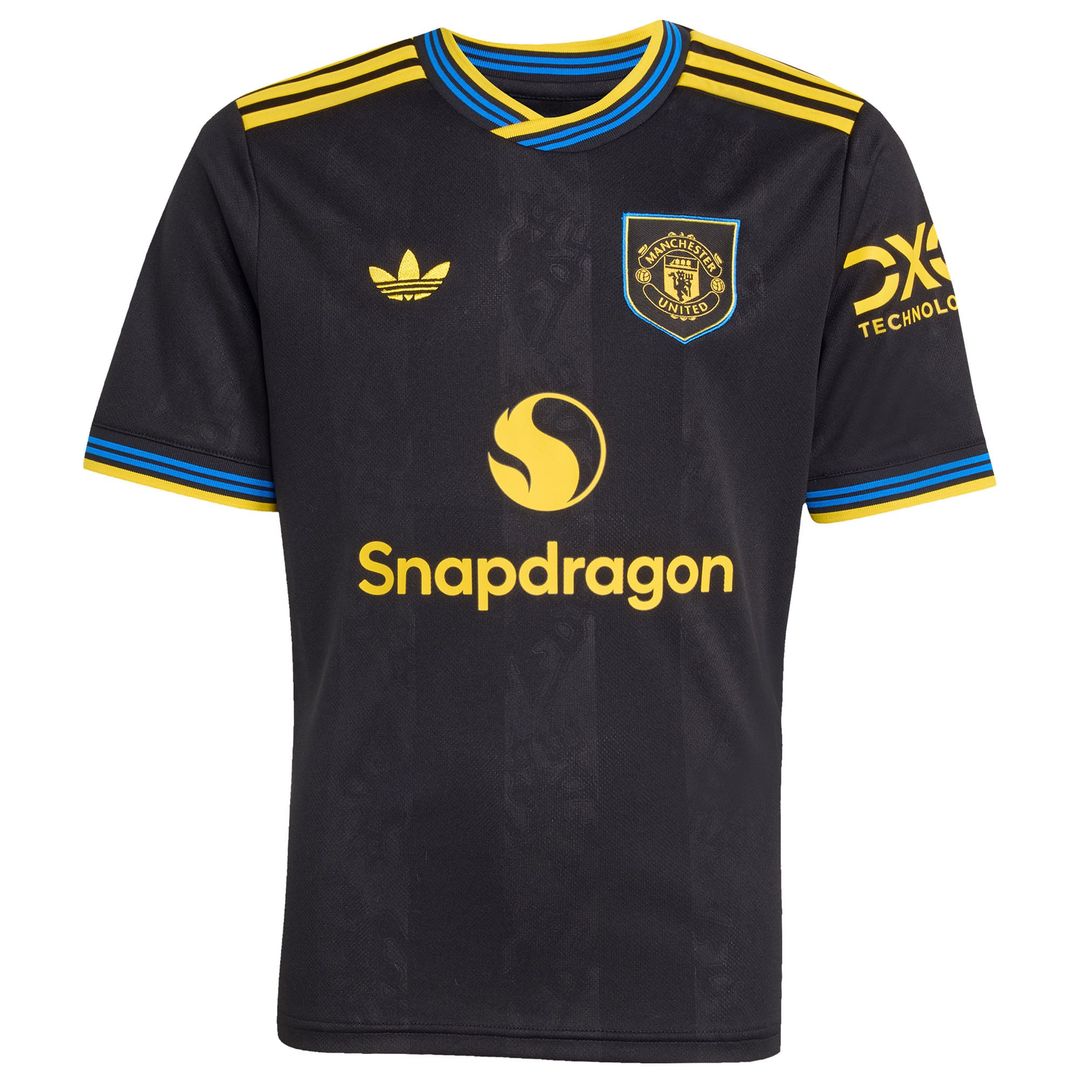Bruno Fernandes Manchester United adidas Youth Home 2025/26 Replica Player Jersey - Red