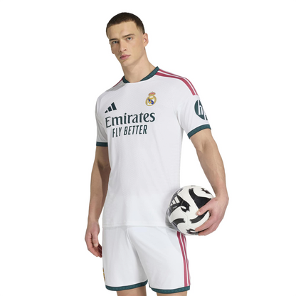 Real Madrid adidas 2026/27 Home On-Field Authentic Patch Jersey - White