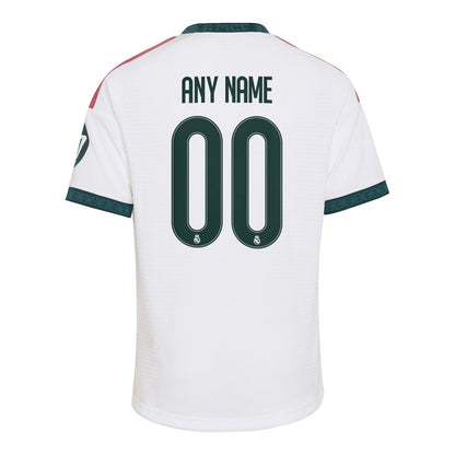 Real Madrid adidas Youth 2026/27 Home Replica Custom Jersey - White