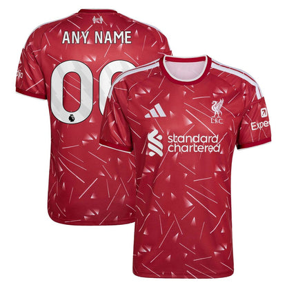 Liverpool adidas 2026/27 Home Replica Custom Jersey - Red