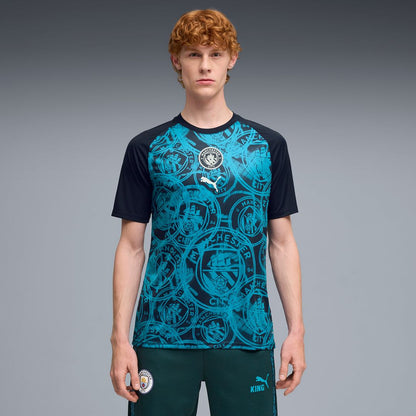 Manchester City Puma 2026/27 Pre-Match Top - Navy
