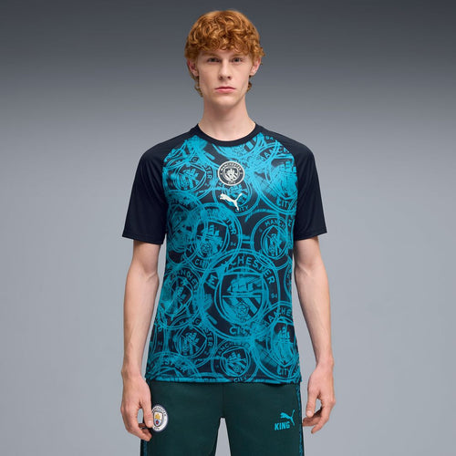 Manchester City Puma 2026/27 Pre-Match Top - Navy