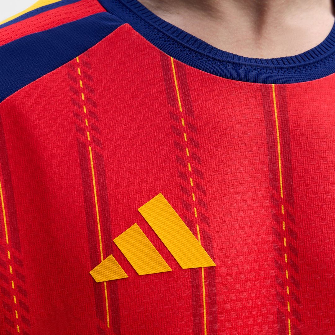 Spain National Team adidas 2026 Home On-Field Authentic Jersey - Red