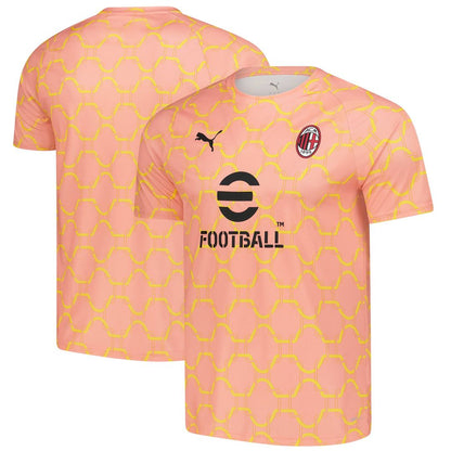 AC Milan Puma 2025/26 Pre-Match Training Jersey - Gray