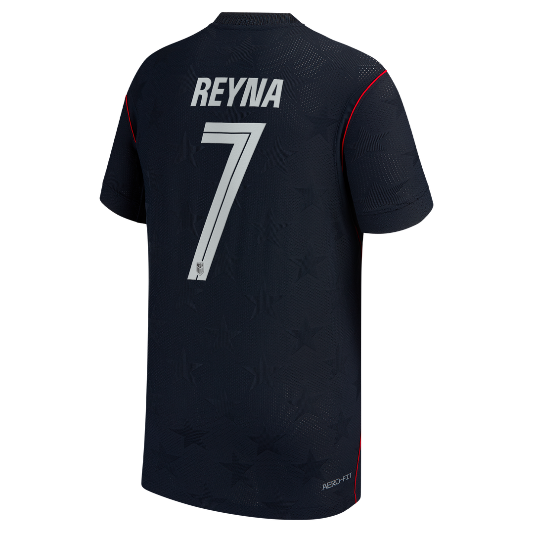 Giovanni Reyna USMNT Nike Youth 2026 Away Match Authentic Jersey - Blue