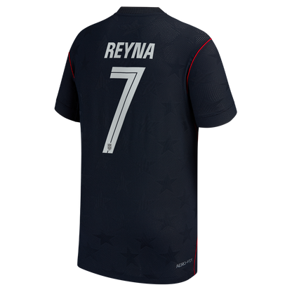 Giovanni Reyna USMNT Nike Youth 2026 Away Match Authentic Jersey - Blue