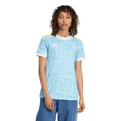 Juventus adidas Women's  2025/26 Away Replica Jersey - Blue