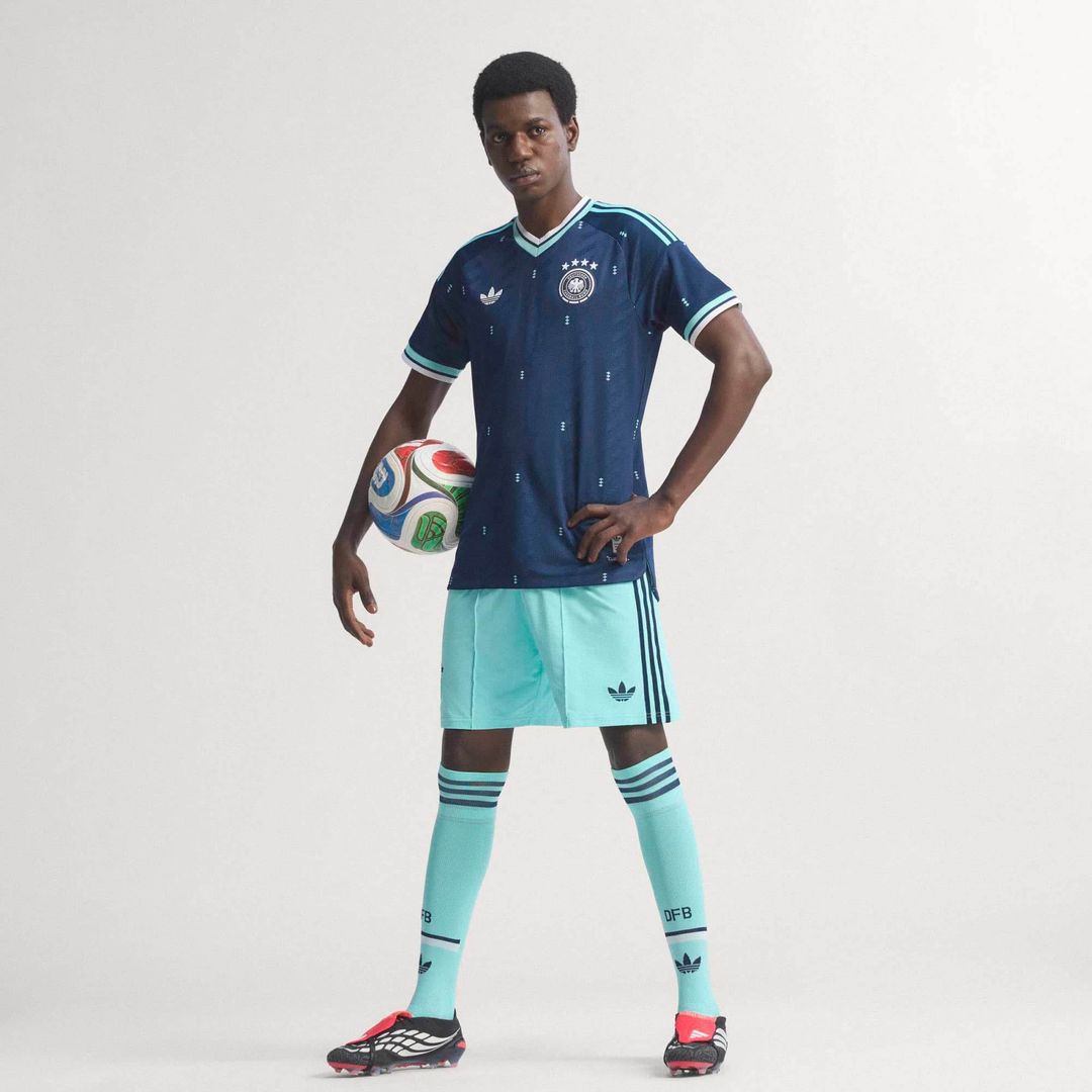 Germany National Team adidas 2026 Away On-Field Authentic Jersey - Navy