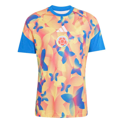 Colombia National Team adidas 2026 Pre-Match Top - Yellow