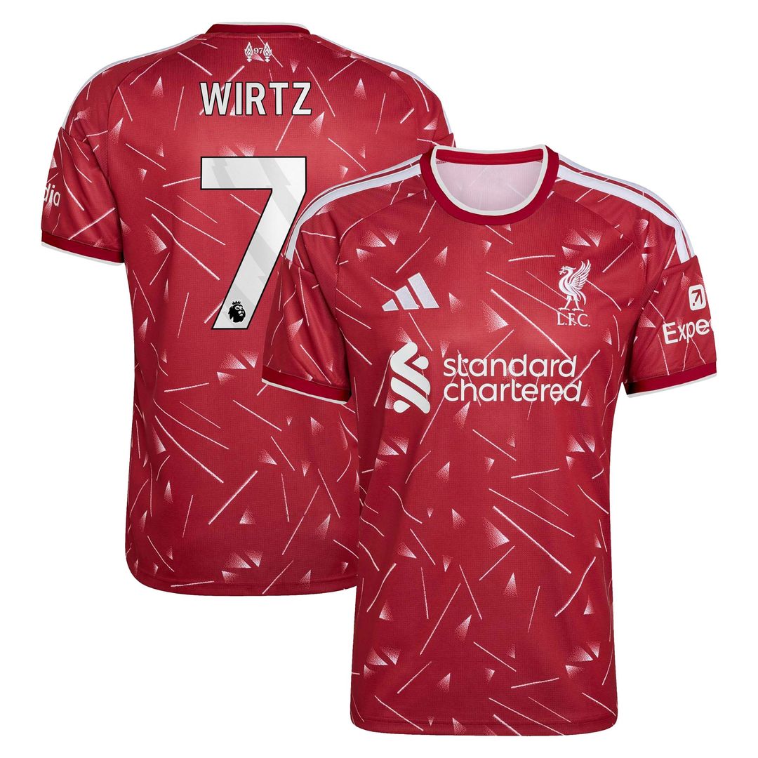 Florian Wirtz Liverpool adidas 2026/27 Home Replica Jersey - Red